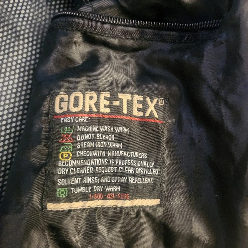 The North Face Summit Series Gore-Tex XCR Jacket Mens XXL Navy Black Parka Hood